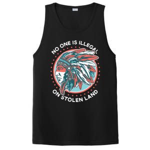 No One Is Illegal On Stolen Land Anti Trump Protest PosiCharge Competitor Tank