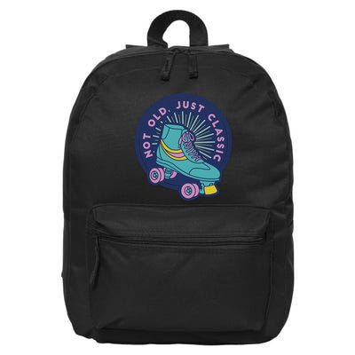 Not Old Just Classic Rollerskate 16 in Basic Backpack