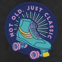 Not Old Just Classic Rollerskate 25L Jumbo Tote