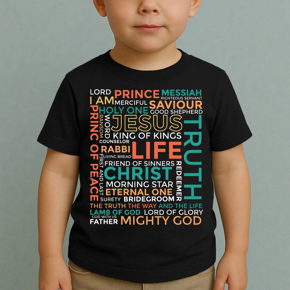 Names of Jesus Christian Toddler T-Shirt