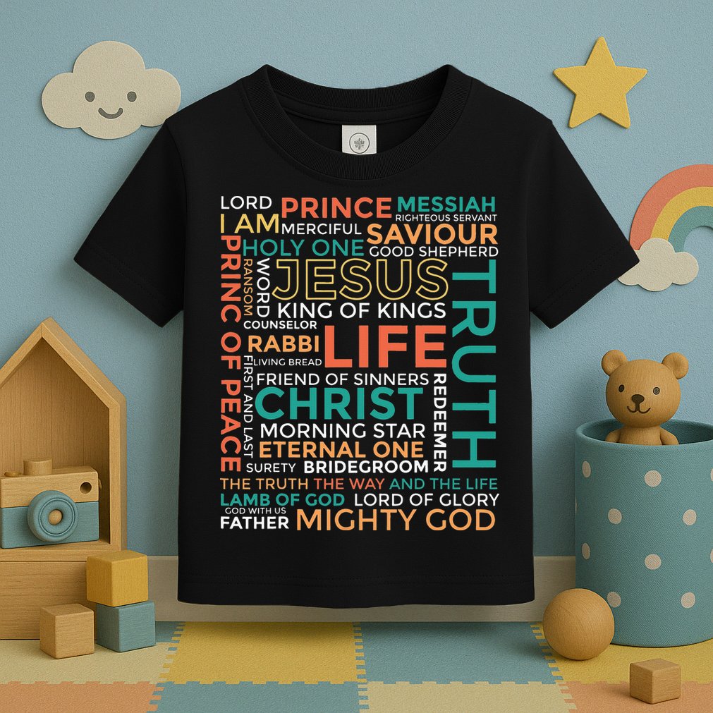 Names of Jesus Christian Toddler T-Shirt