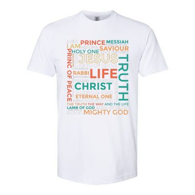 Names of Jesus Christian Softstyle CVC T-Shirt