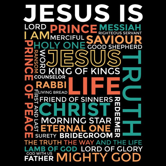 Names Of Jesus Jesus Is Christian Cooling Performance Long Sleeve Crew