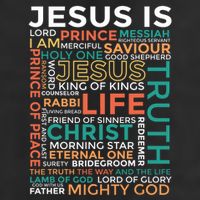 Names Of Jesus Jesus Is Christian 25L Jumbo Tote