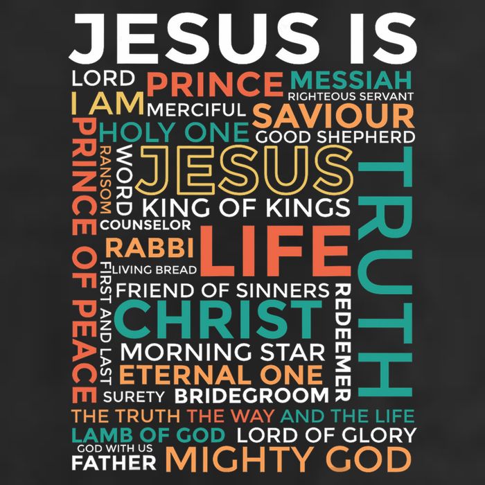 Names Of Jesus Jesus Is Christian Golf Towel