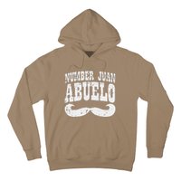 Number One Juan Abuelo Spanish Fathers Day Mexican Grandpa Hoodie