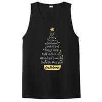 Names Of Jesus Christian Faith Christmas Tree PosiCharge Competitor Tank