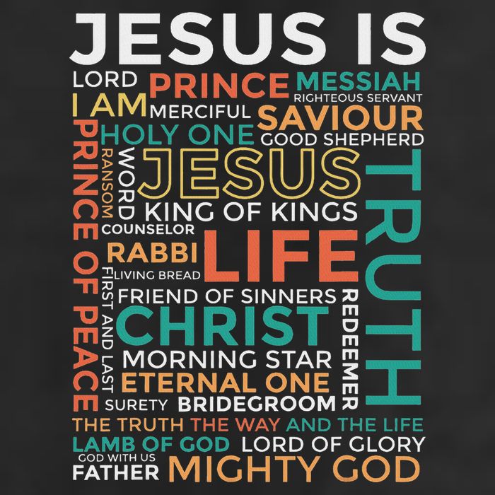 Names Of Jesus Jesus Is Christian Golf Towel