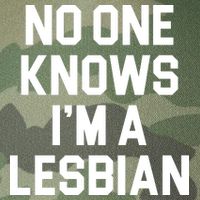 No One Knows I'm A Lesbian Legacy Tie Dye Trucker Hat