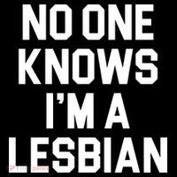 No One Knows I'm A Lesbian Bag