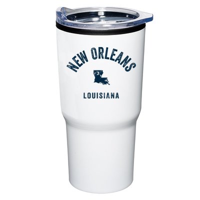 New Orleans Louisiana La Vintage 70s Sports Print Tumbler