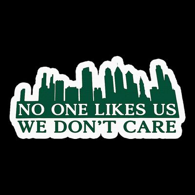 No One Likes Us We DonT Care Design T-Shirt