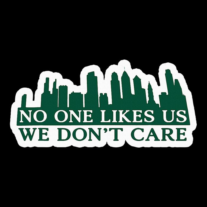 No One Likes Us We DonT Care Design Sustainable Bucket Hat
