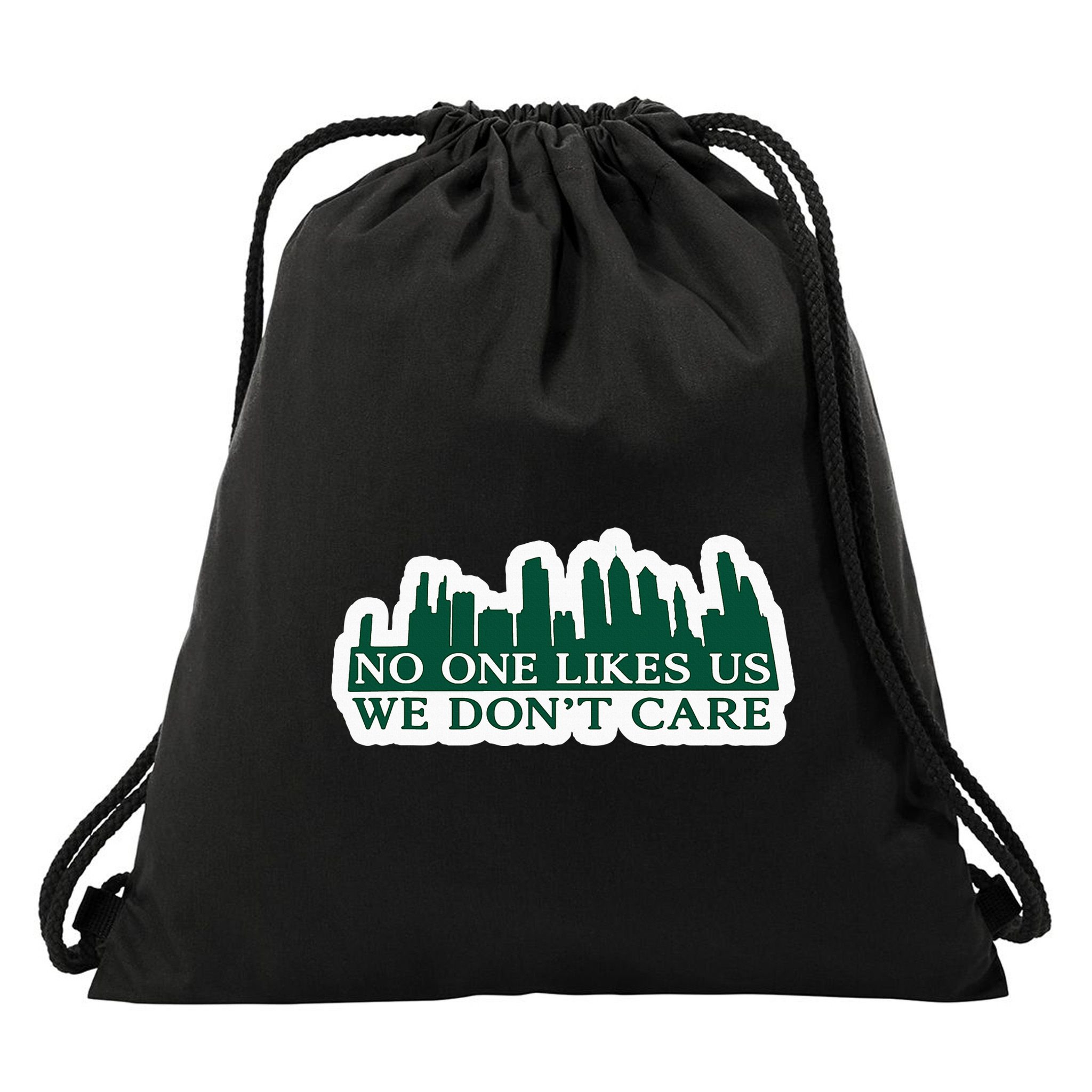 No One Likes Us We DonT Care Design Drawstring Bag