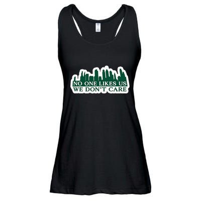 No One Likes Us We DonT Care Design Ladies Essential Flowy Tank