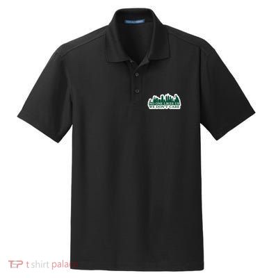 No One Likes Us We DonT Care Design Dry Zone Grid Polo