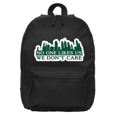 No One Likes Us We DonT Care Design 16 in Basic Backpack