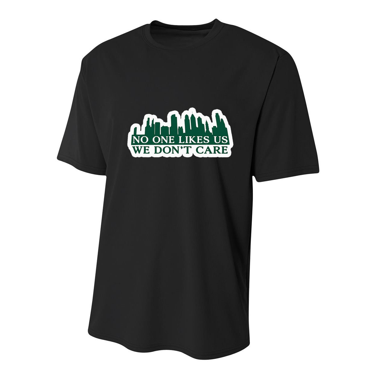 No One Likes Us We DonT Care Design Youth Performance Sprint T-Shirt