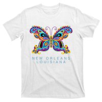 New Orleans Louisiana Souvenir Butterfly Graphic T-Shirt