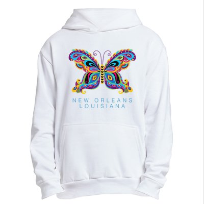 New Orleans Louisiana Souvenir Butterfly Graphic Urban Pullover Hoodie