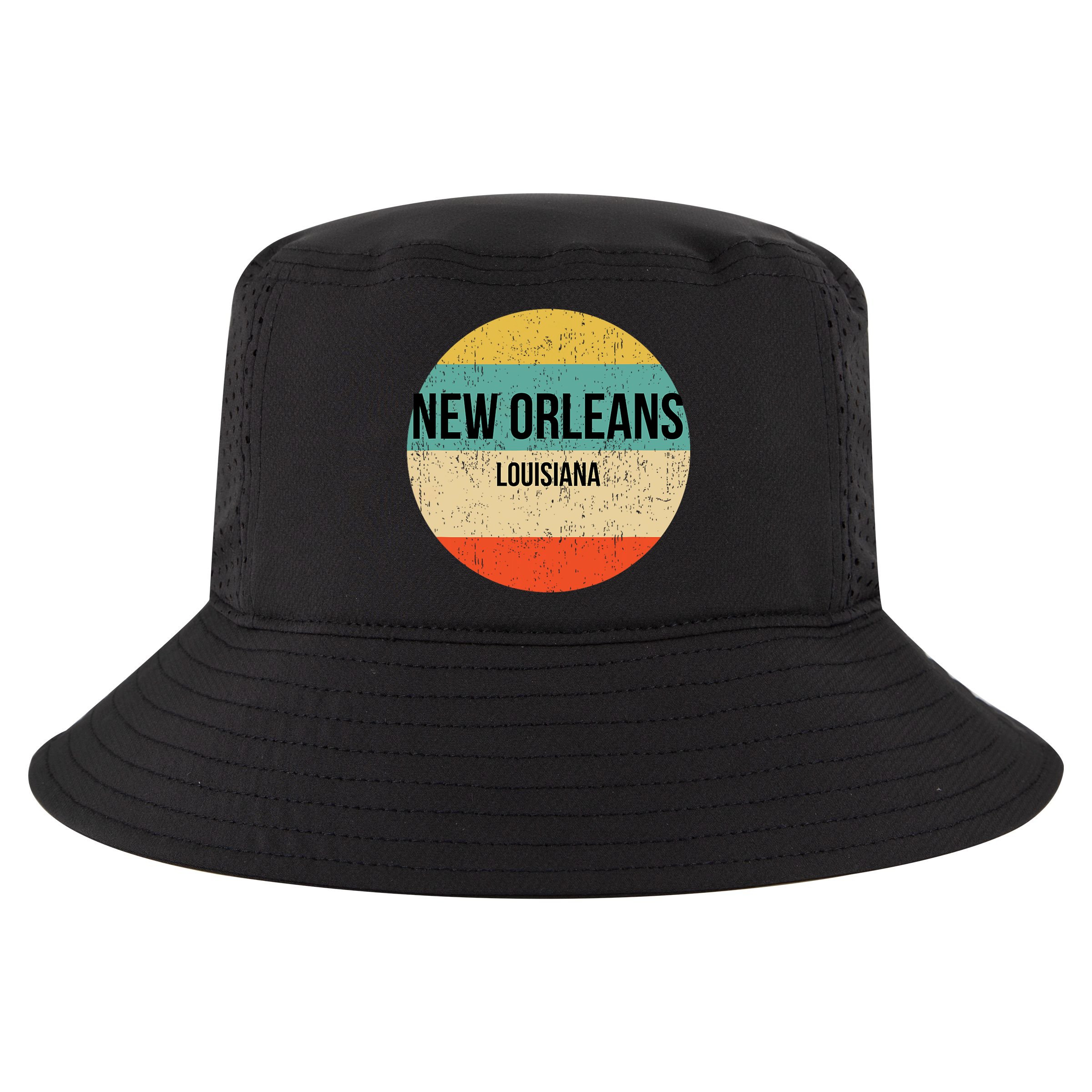 New Orleans Louisiana New Orleans Cool Comfort Performance Bucket Hat
