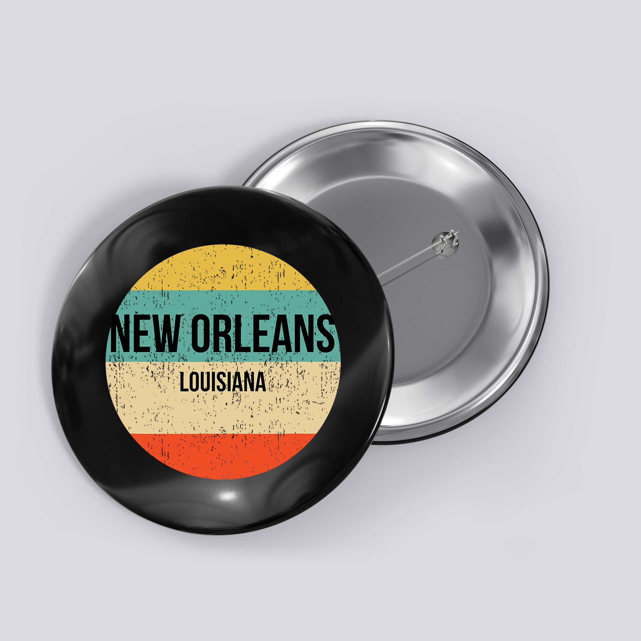 New Orleans Louisiana New Orleans Button