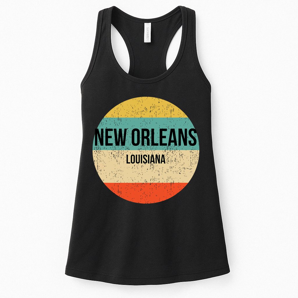 New Orleans Louisiana New Orleans Womens Tank Top