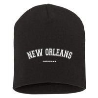 New Orleans Louisiana Short Acrylic Beanie