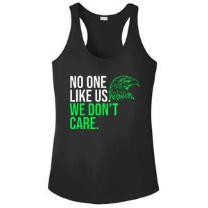 No One Likes Us We DonT Care Football Fan Ladies PosiCharge Competitor Racerback Tank