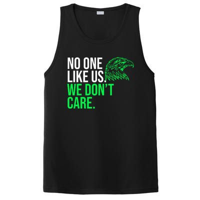 No One Likes Us We DonT Care Football Fan PosiCharge Competitor Tank