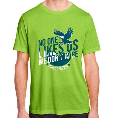 No One Likes Us We Don't Care Vintage Philly Bird Gang Funny Adult ChromaSoft Performance T-Shirt