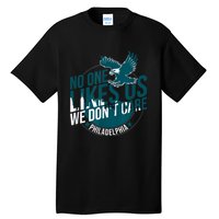 No One Likes Us We Don't Care Vintage Philly Bird Gang Funny Tall T-Shirt