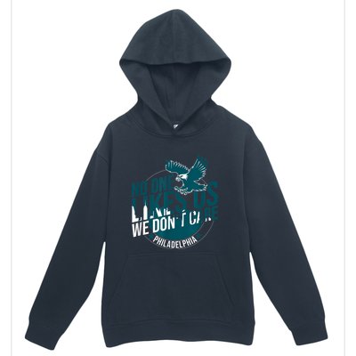 No One Likes Us We Don't Care Vintage Philly Bird Gang Funny Urban Pullover Hoodie