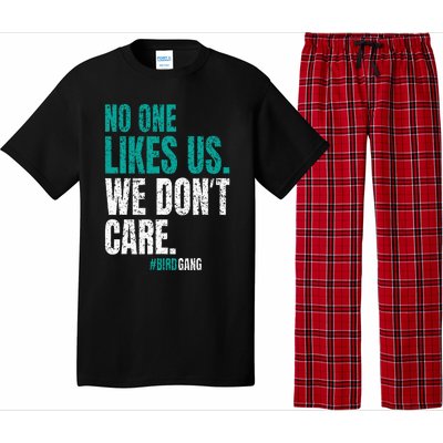 No One Likes Us We Don't Care Motivational Philly Vintage Pajama Set