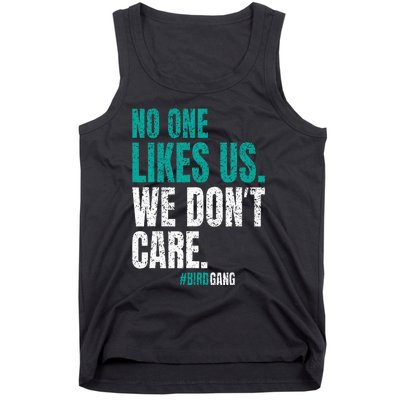 No One Likes Us We Don't Care Motivational Philly Vintage Tank Top