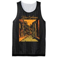 New Orleans Louisiana Souvenir Bourbon Street Mesh Reversible Basketball Jersey Tank