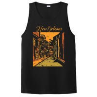 New Orleans Louisiana Souvenir Bourbon Street PosiCharge Competitor Tank