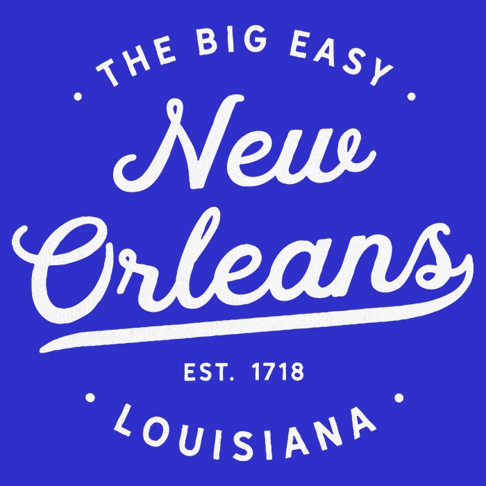 New Orleans Louisiana Big Easy Nola V-Neck T-Shirt