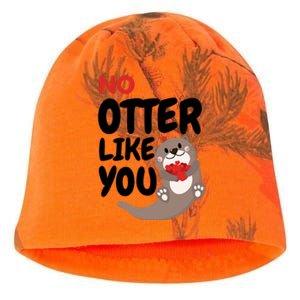 No Otter Like You Funny Otter Phrase Sweet Otter Gift Kati - Camo Knit Beanie