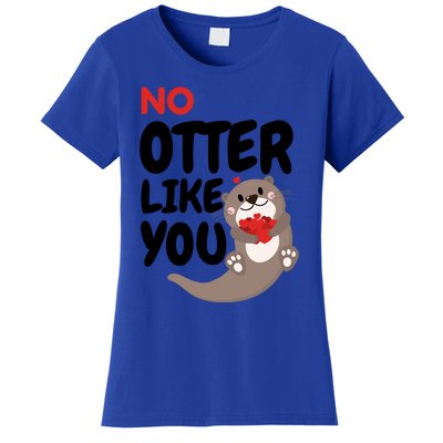 No Otter Like You Funny Otter Phrase Sweet Otter Gift Women's T-Shirt