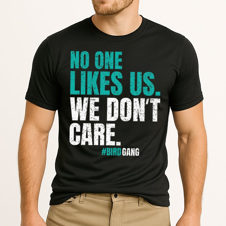 No One Likes Us We Don't Care Philly Vintage Cooling Performance Crew T-Shirt