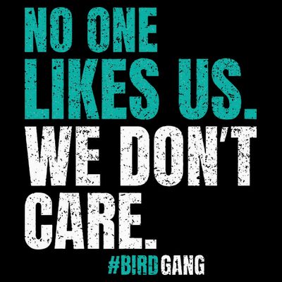 No One Likes Us We Don't Care Philly Vintage T-Shirt