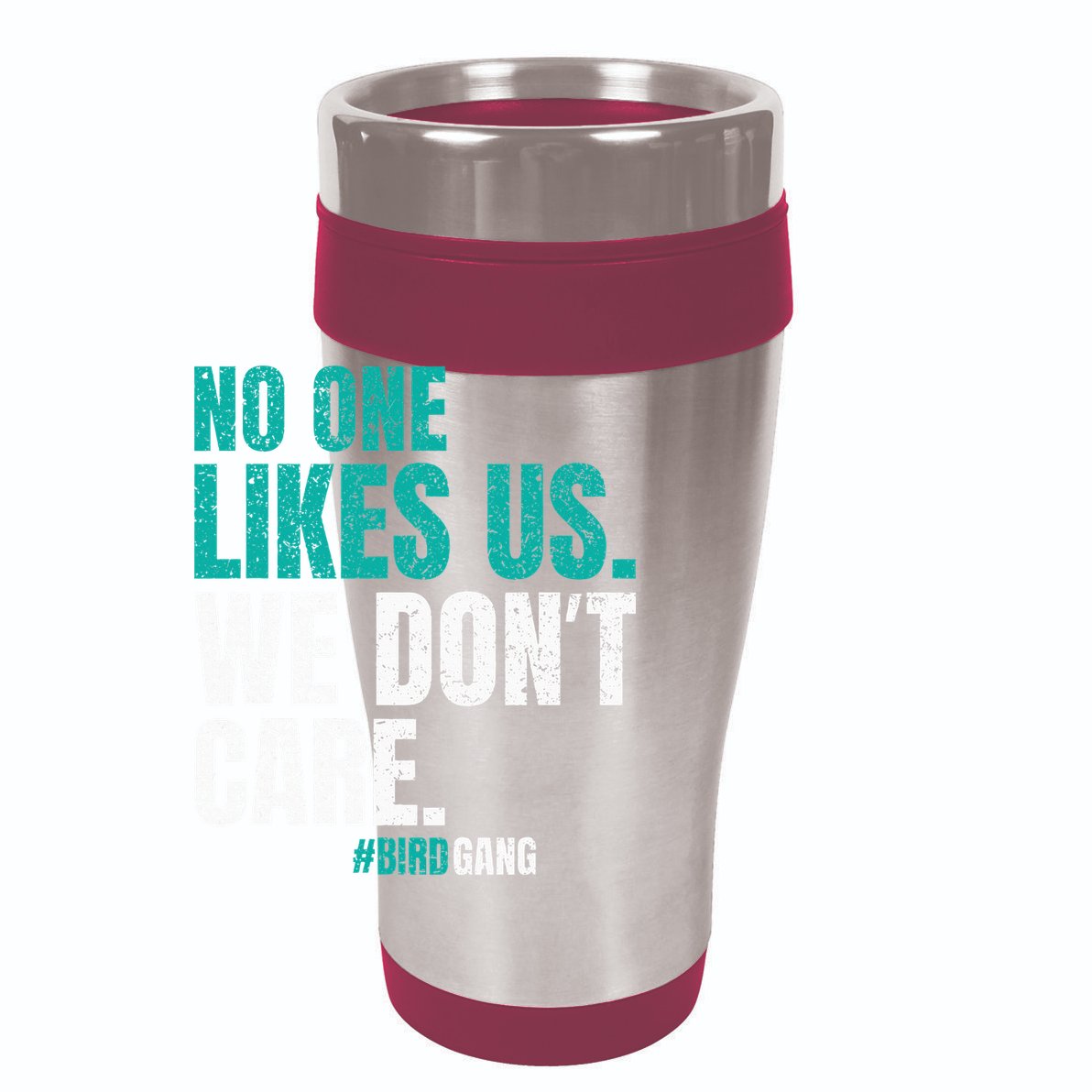No One Likes Us We Don't Care Philly Vintage 15oz Campfire Ceramic Mug
