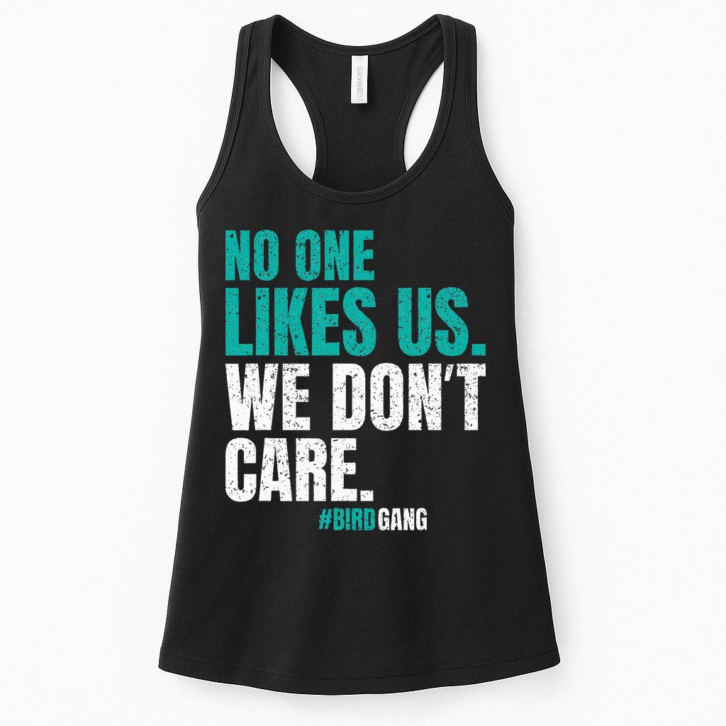 No One Likes Us We Don't Care Philly Vintage Womens Tank Top
