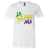 New Orleans La Weezy Anna V-Neck T-Shirt