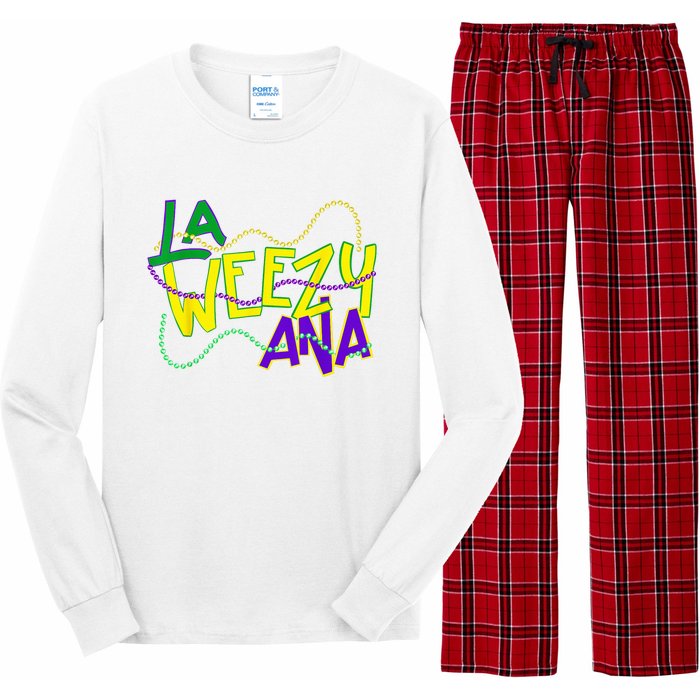 New Orleans La Weezy Anna Long Sleeve Pajama Set