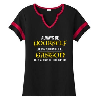 No One Like Gaston Ladies Halftime Notch Neck Tee