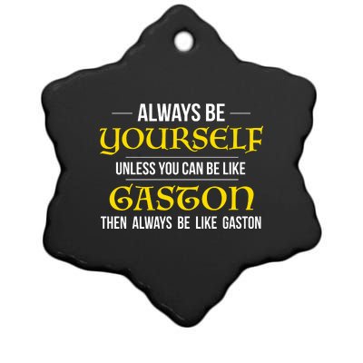 No One Like Gaston Ceramic Star Ornament