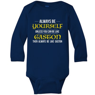 No One Like Gaston Baby Long Sleeve Bodysuit