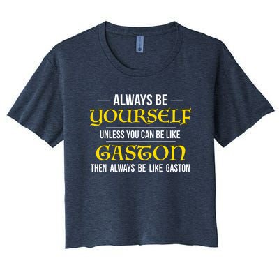 No One Like Gaston Women's Crop Top Tee